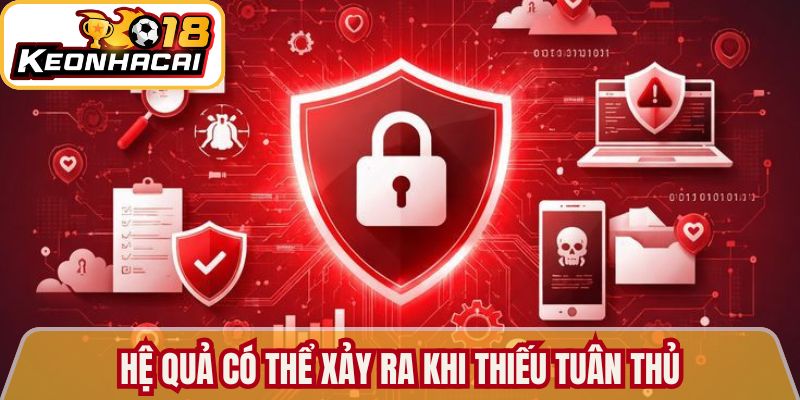 Hệ quả có thể xảy ra khi thiếu tuân thủ 