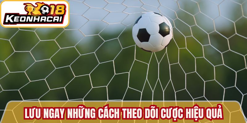 Lưu ngay những cách theo dõi cược hiệu quả