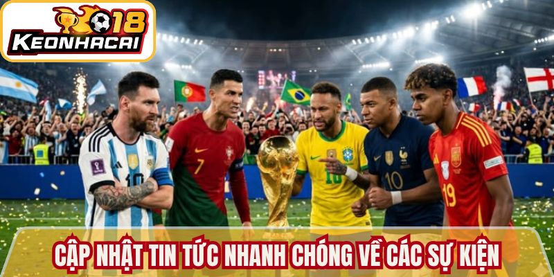 Cập nhật tin tức nhanh chóng về các sự kiện sân cỏ 